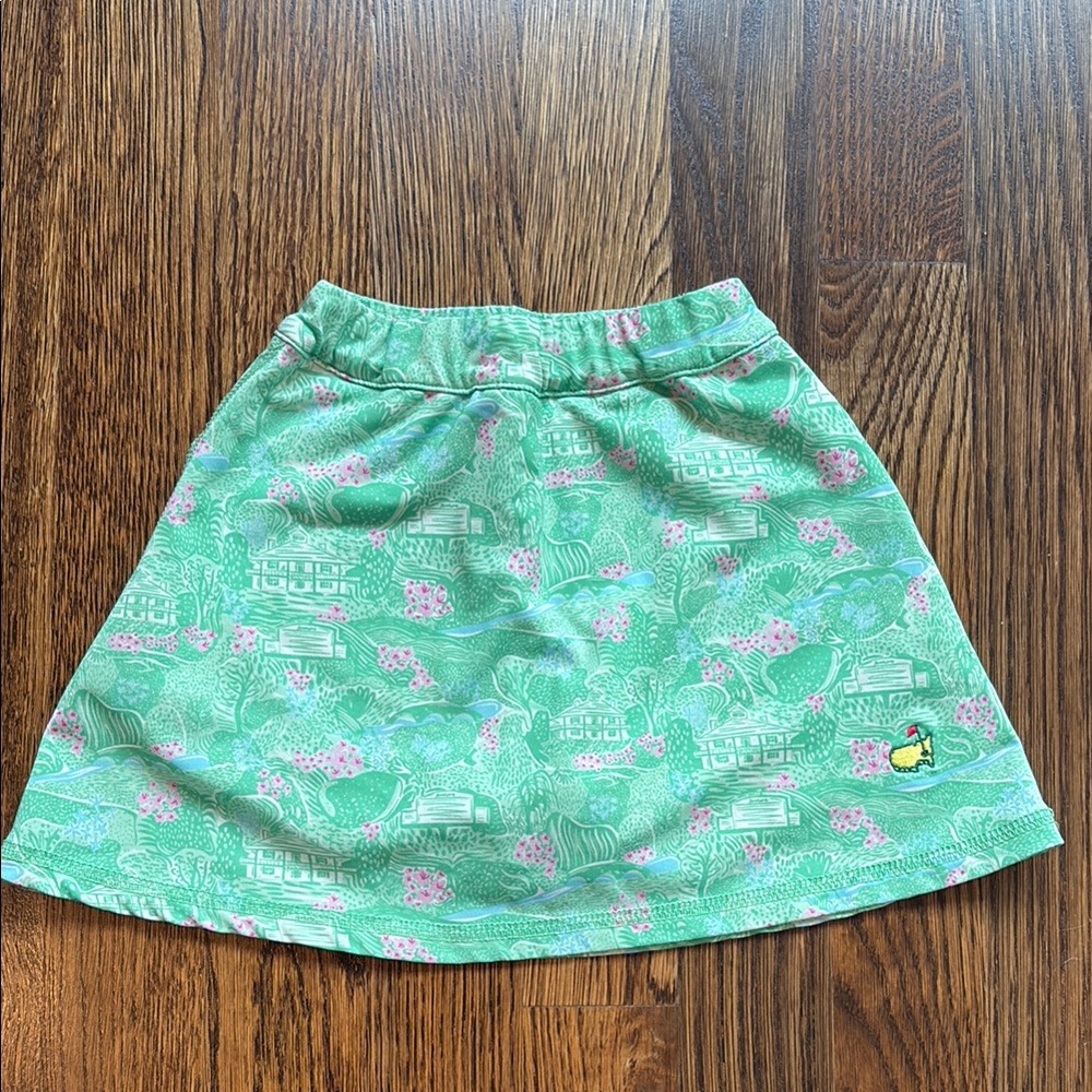 Masters Green and Pink Kids Skirt